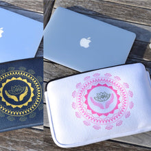 Load image into Gallery viewer, Laptop Sleeve with Power Mandalal Collection Herzlotus- Mandala Power - 13 inches